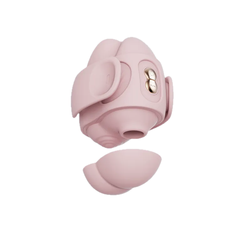 Qingnan Thigh Pressure Sensing Clitoral Stimulator Pin - Stymulator łechtaczki, Różowy, 8 cm