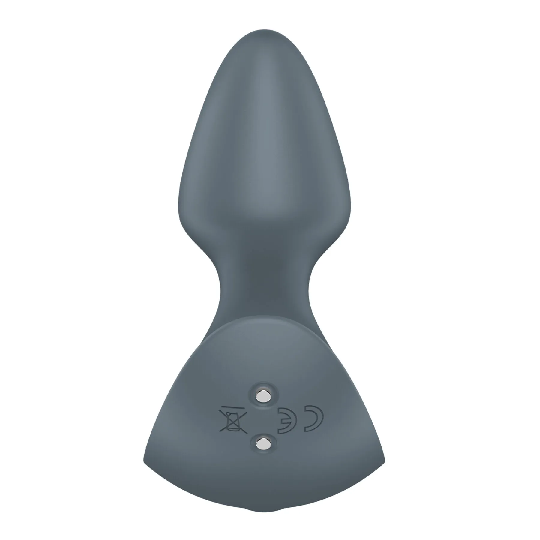 Satisfyer Booty Absolute Beginners 1 - Korek analny, Szary, 7.3 cm