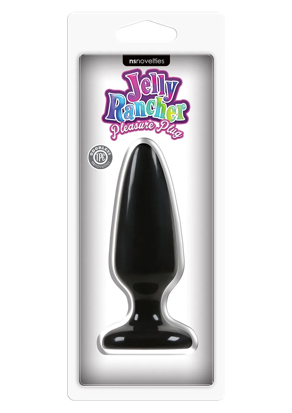 Анальна пробка Pleasure Plug Medium, 12,7 см (чорний)