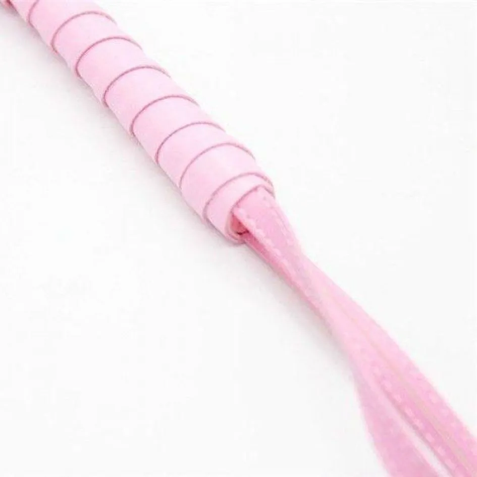 Флогер Toyz4lovers Frusta a frange Squash Whip, 45 см (розовый)