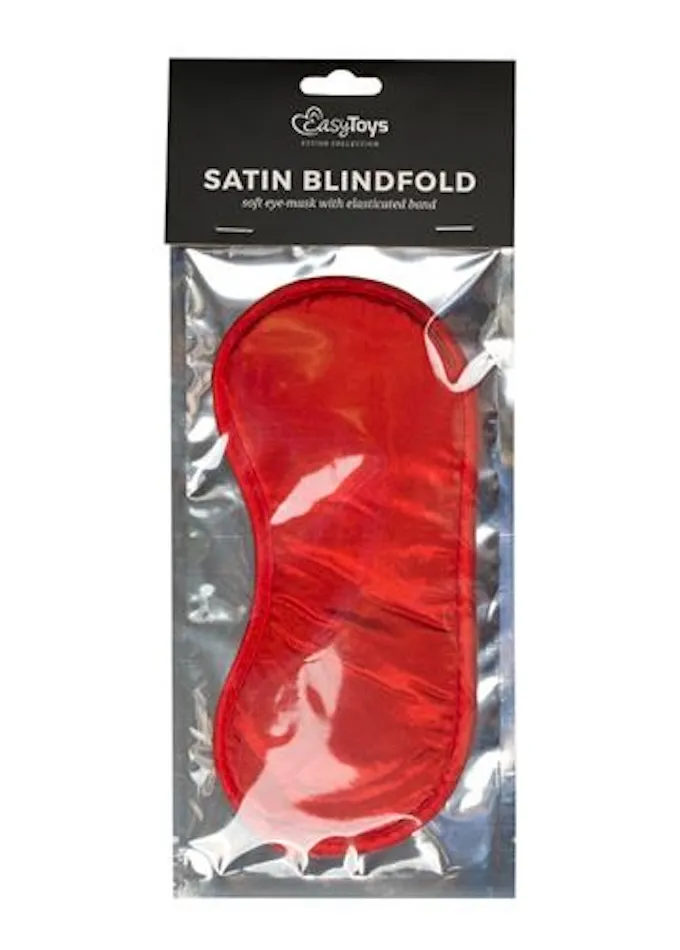 Маска на глаза EasyToys Satin Eye Mask (красный)