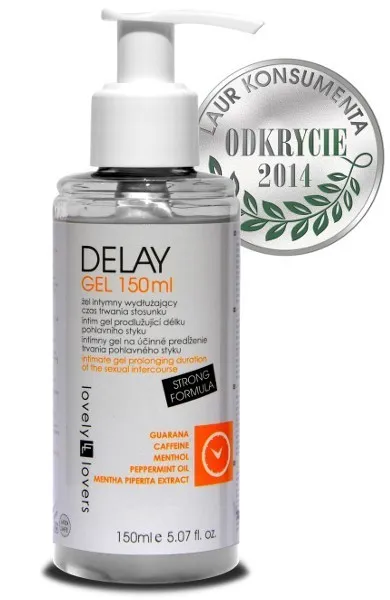 Lovely Lovers Delay Gel - Żel, Bezzapachowy, 150 ml