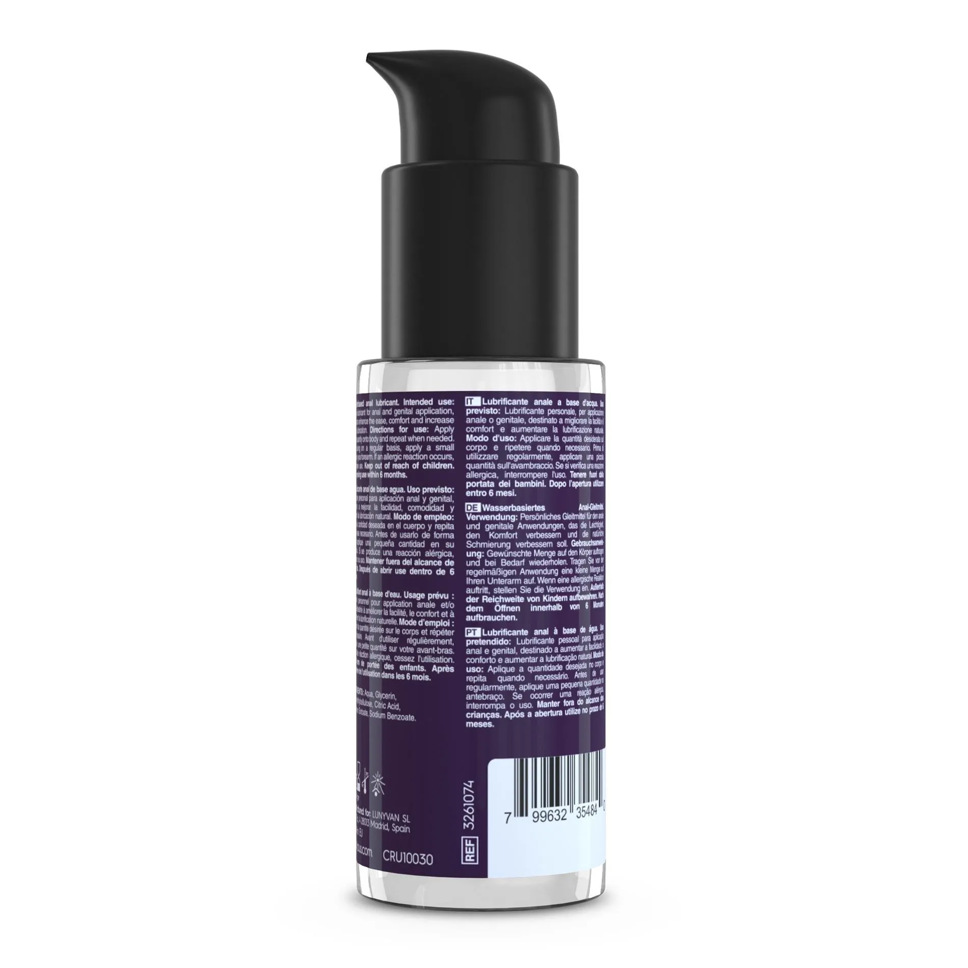 Crushious Anal Thrill - Zestaw, Czarny, 50 ml
