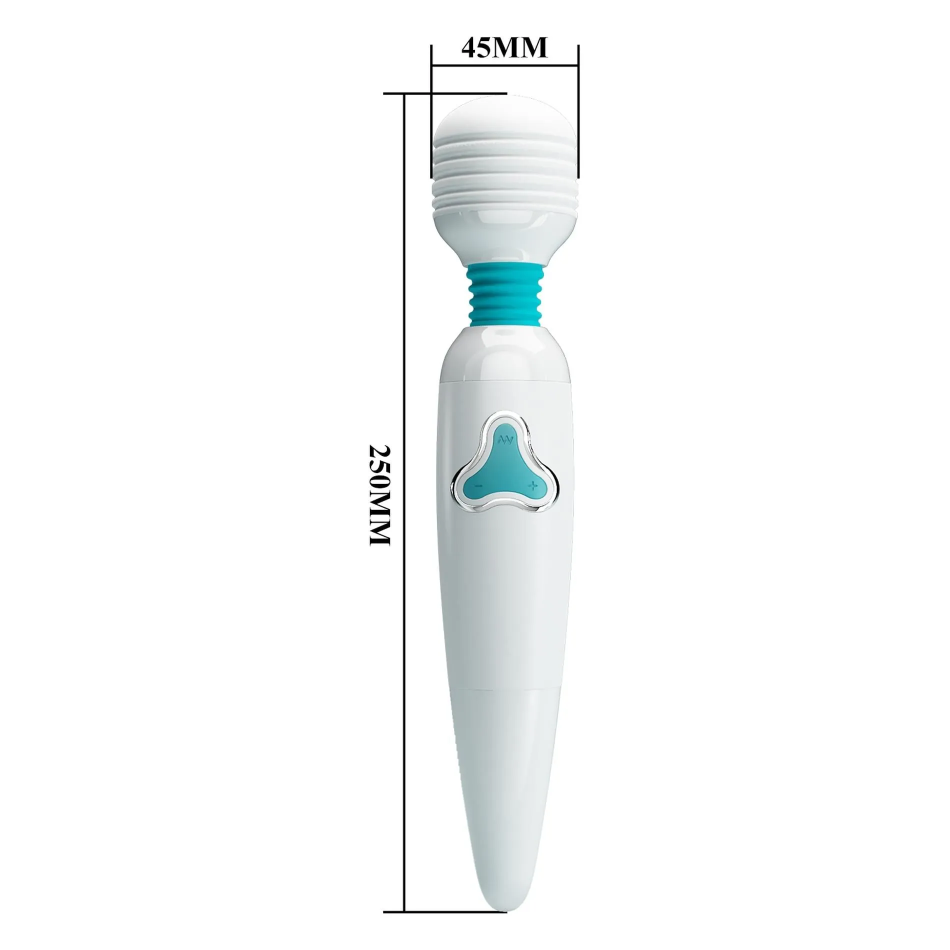 Вибромассажер Pretty Love Body Wand Cloud, 25 см (белый)