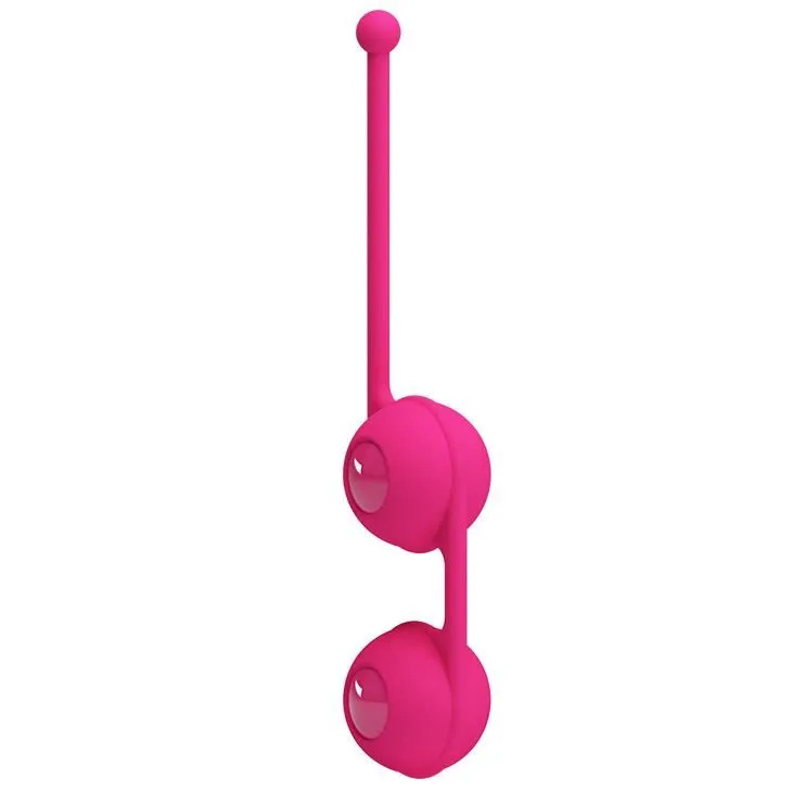 Вагінальні кульки Pretty Love Up Balls III, 17 см (рожевий)