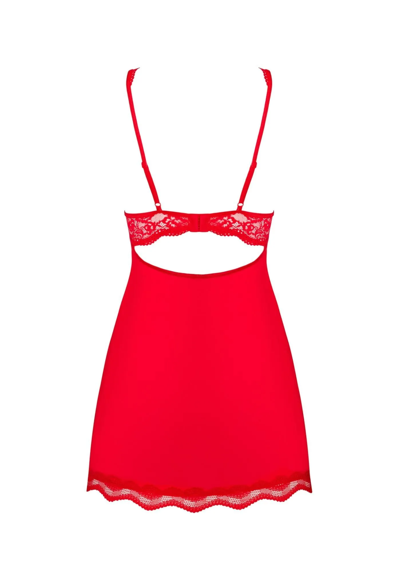 Комплект белья Obsessive Luvae, S/M (красный)