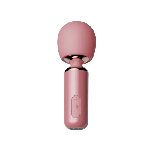 Вибромассажер Qingnan No.5 Powerful Mini Wand, 18,3 см (розовый)