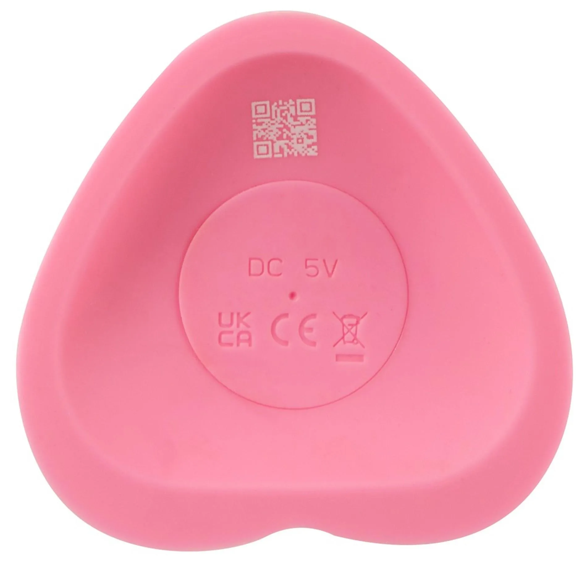 You2Toys Heart Guy - Wibrator, Różowy, 19 cm