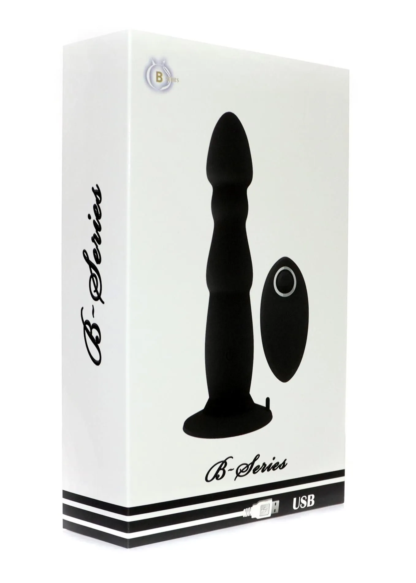 Стимулятор простати B-Series Power, 20 см (чорний)