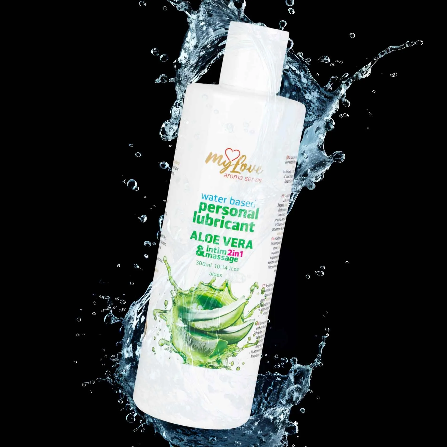 MyLove Aroma Series Intim&Massage 2in1 Aloe Vera - Lubrykant, Aloes, 300 ml
