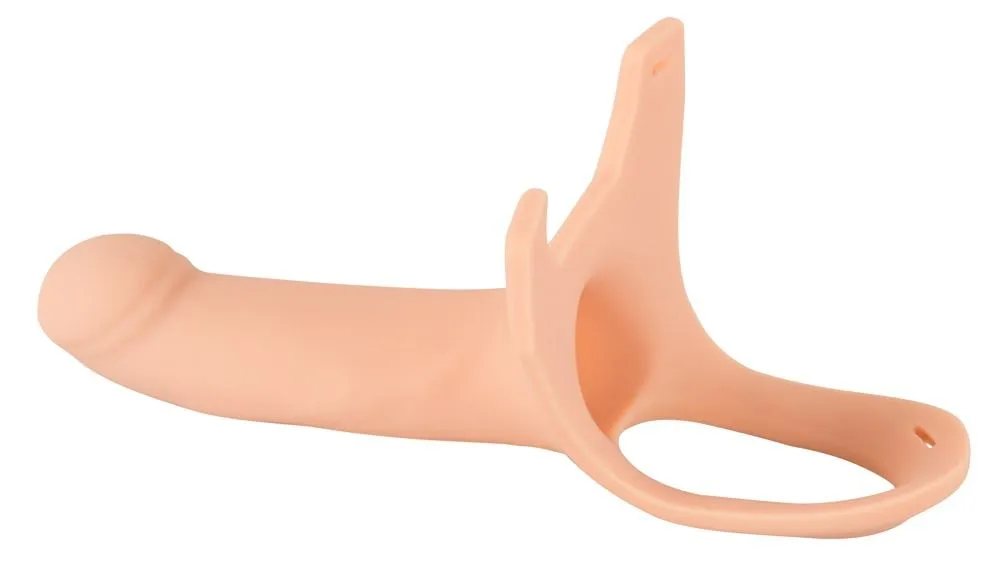 Порожнистий страпон Orion Silicone Sleeve Large, 26 см (тілесний)