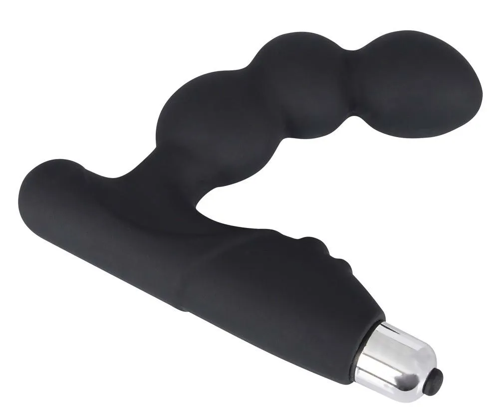 Rebel Prostate Stimulator - Stymulator prostaty, Czarny, 14 cm