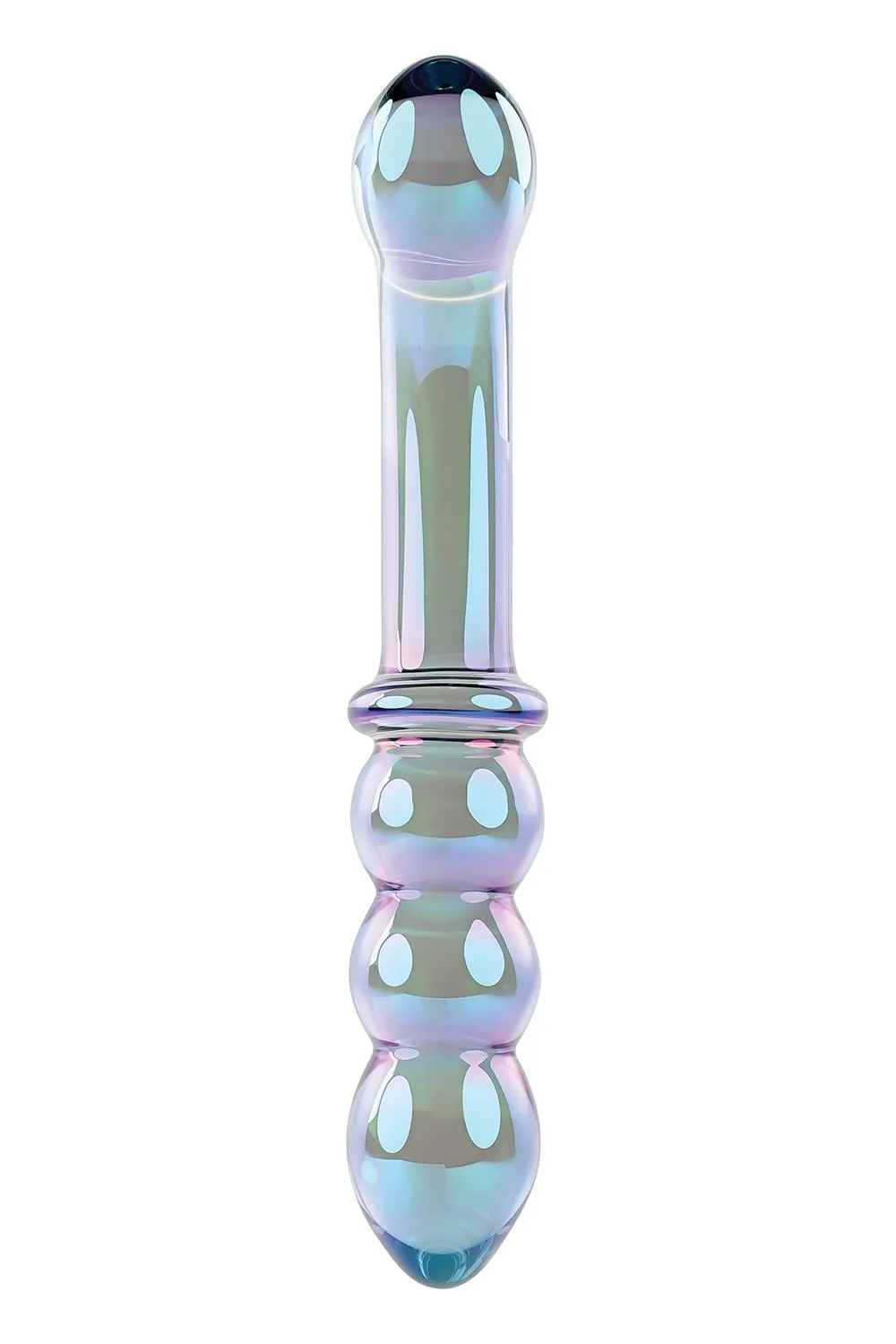 Gender X Lustrous Galaxy Wand - Dildo, Przezroczysty, 18, 5 cm