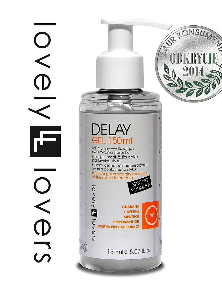 Lovely Lovers Delay Gel - Żel, Bezzapachowy, 150 ml
