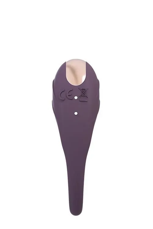 Ерекційне кільце з вібрацією Dream Toys Aveta, 7 см (пурпурний)