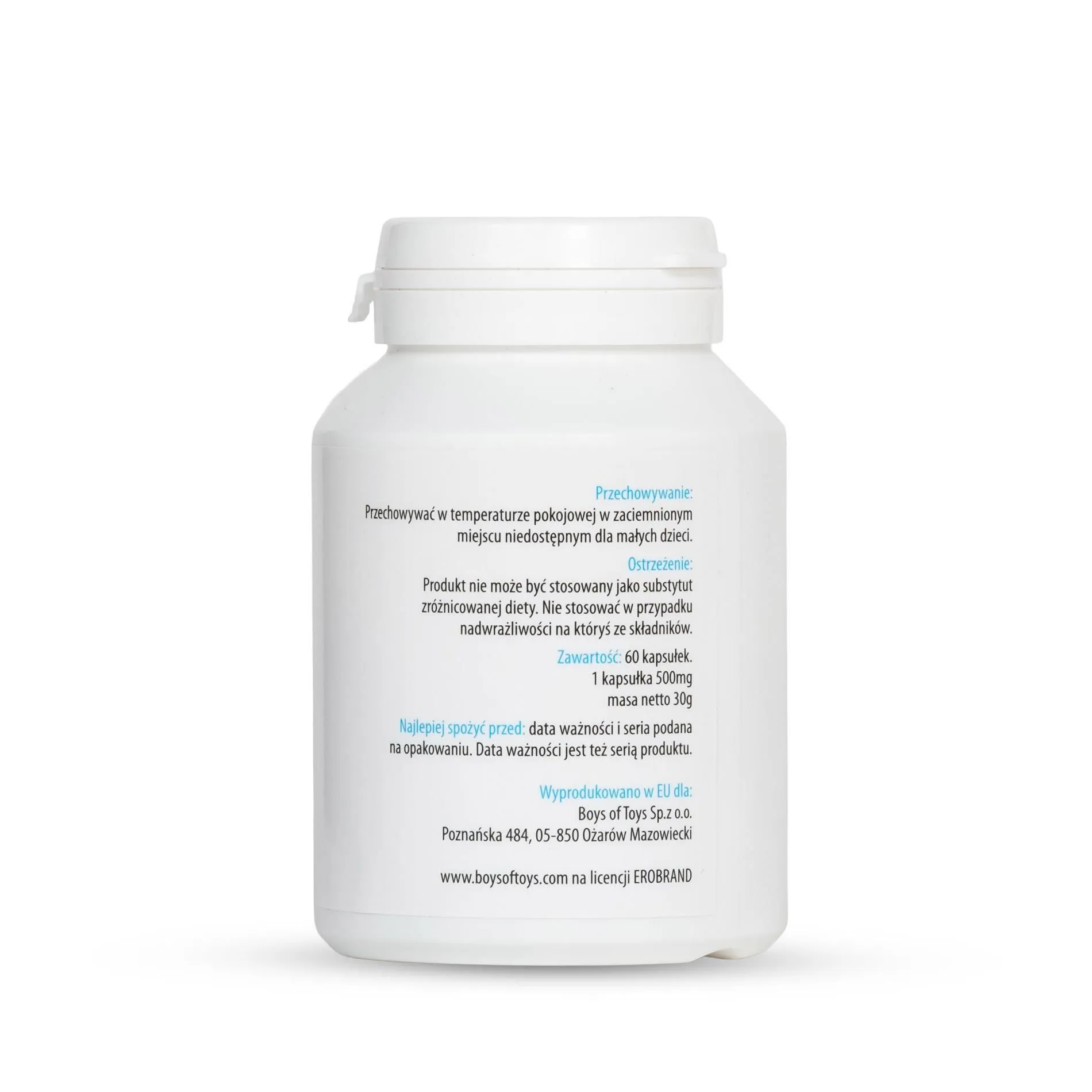 Таблетки для мужской потенции MyLove Ero Strong Potency, 60 шт