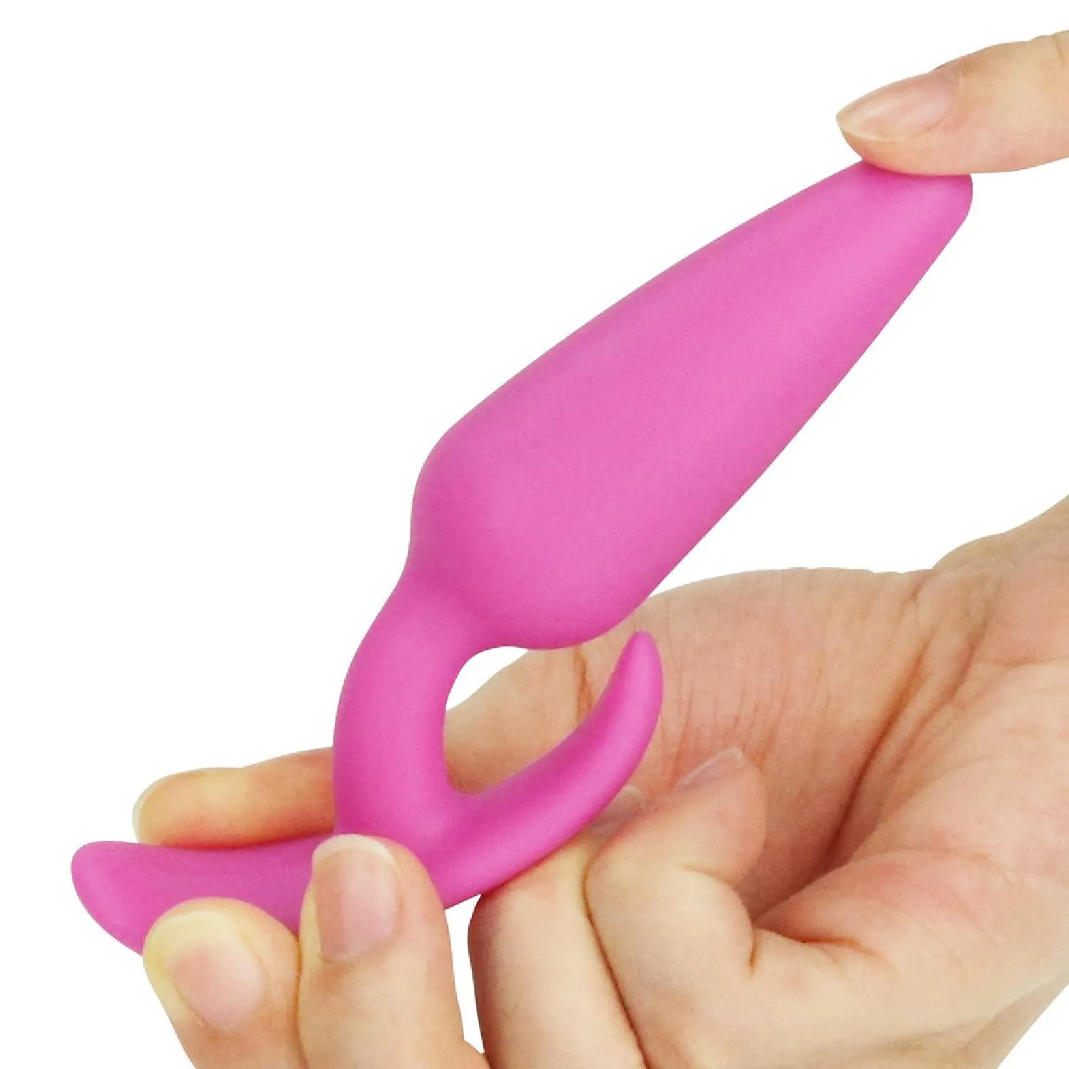 Анальная пробка Lure Me Classic S, 10 см (розовый)