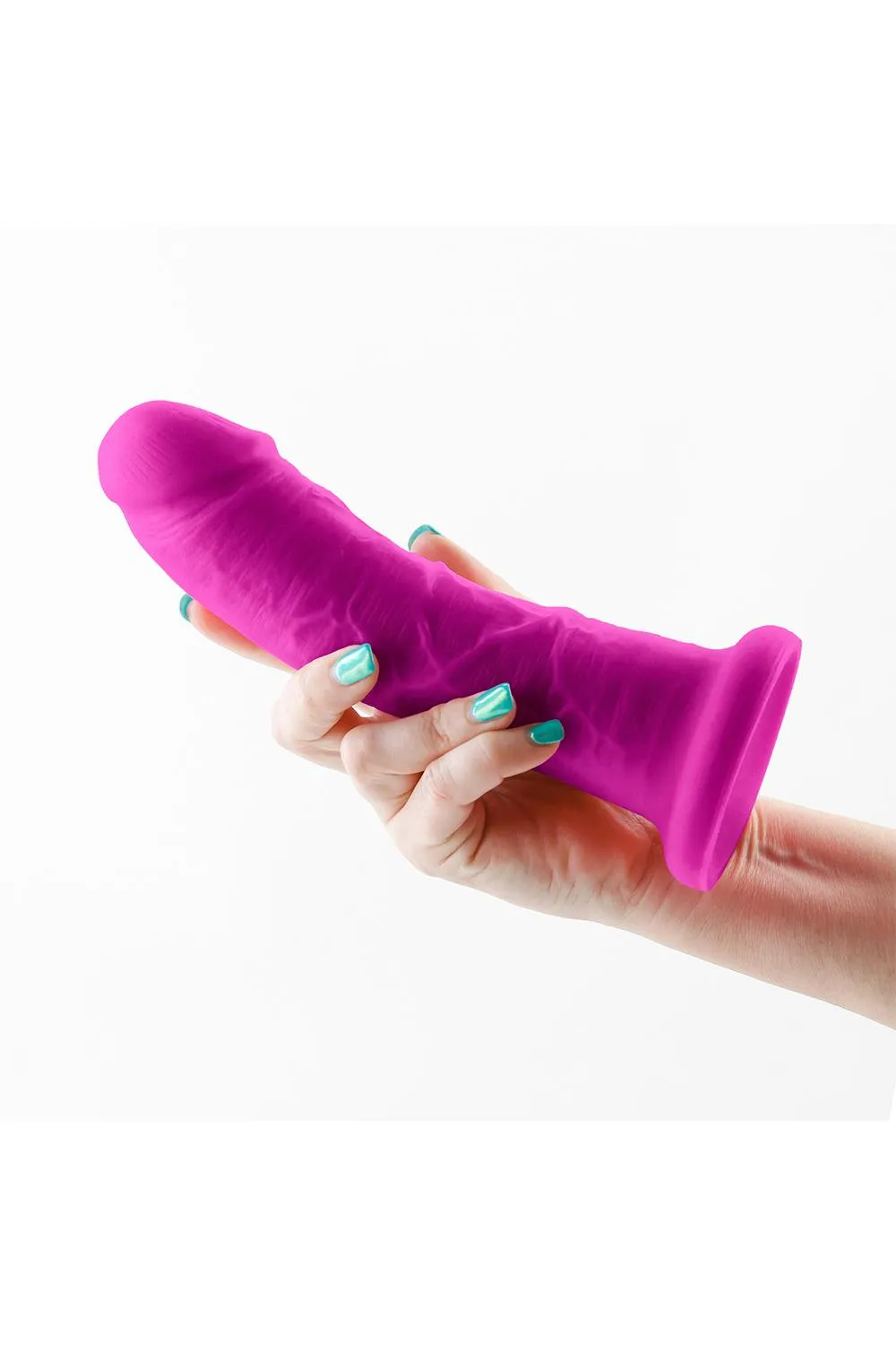 NS Novelties Colours Dual Density 7 Inch - Dildo, Fioletowy, 20.9 cm