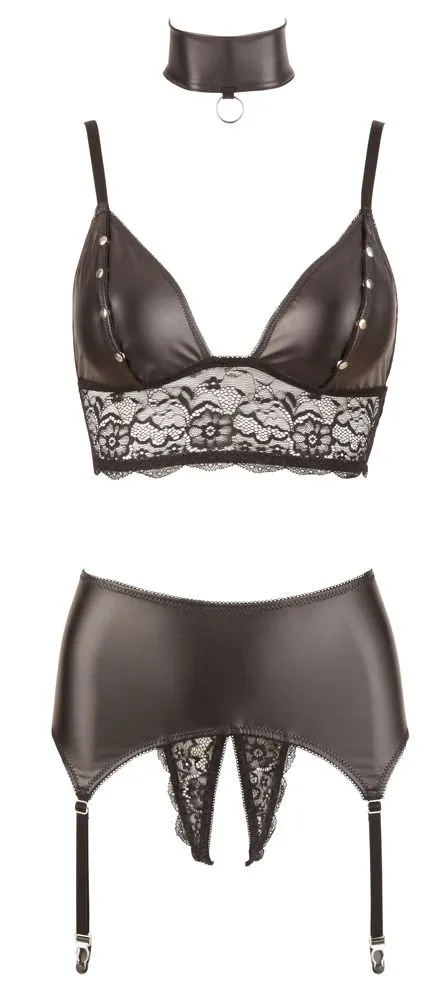 Комплект Cottelli Collection Bondage, S (чорний)