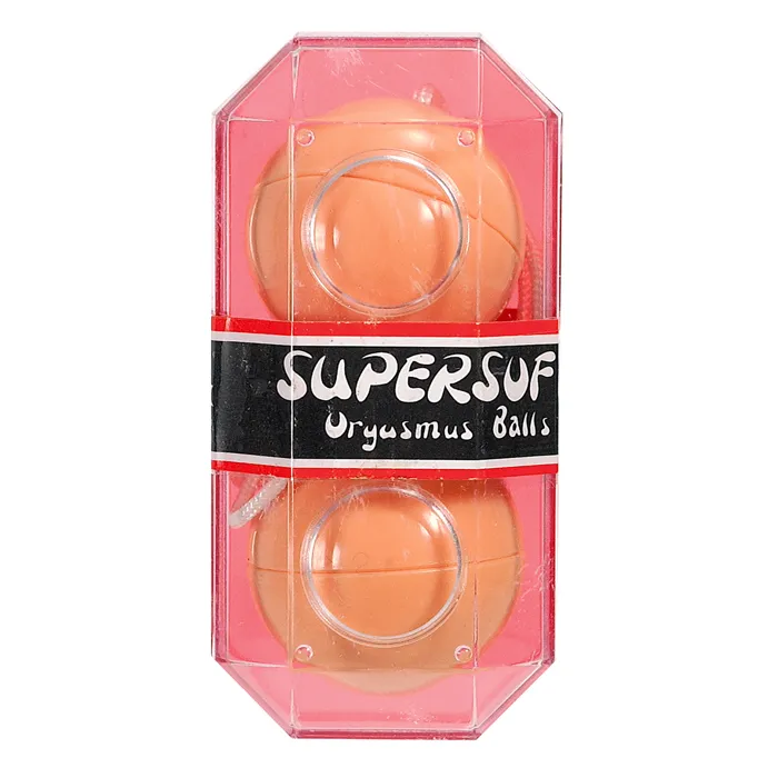 Seven Creations SuperSoft Orgasmus Balls - Kulki gejszy, W kolorze cielistym