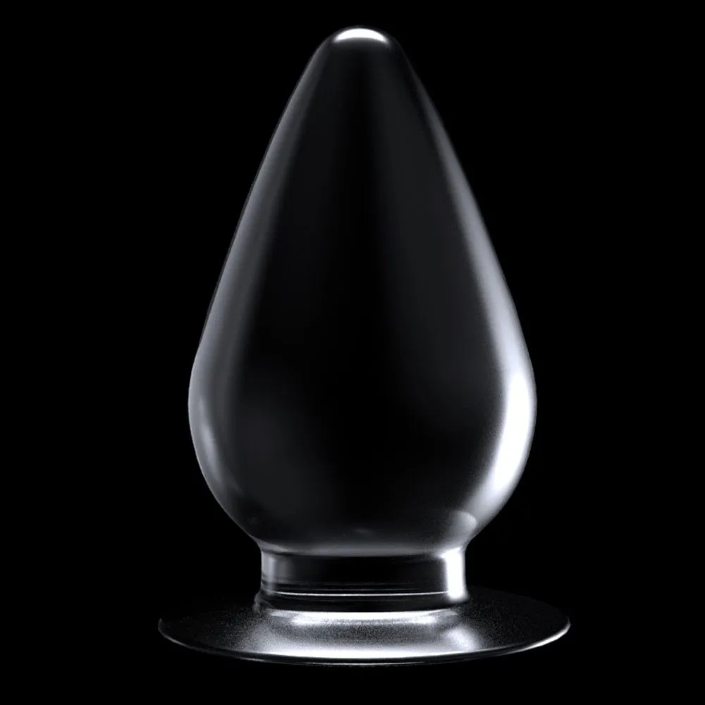 Анальная пробка Lovetoy Flawless Clear, 11,5 см (прозрачный)
