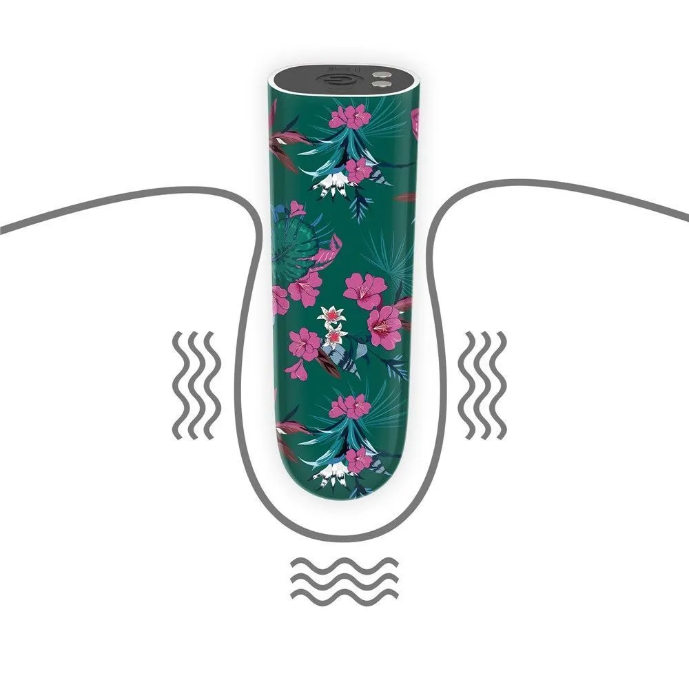 Вібратор для клітора LoveToy Antheia Massager, 8.5 см (зелений)