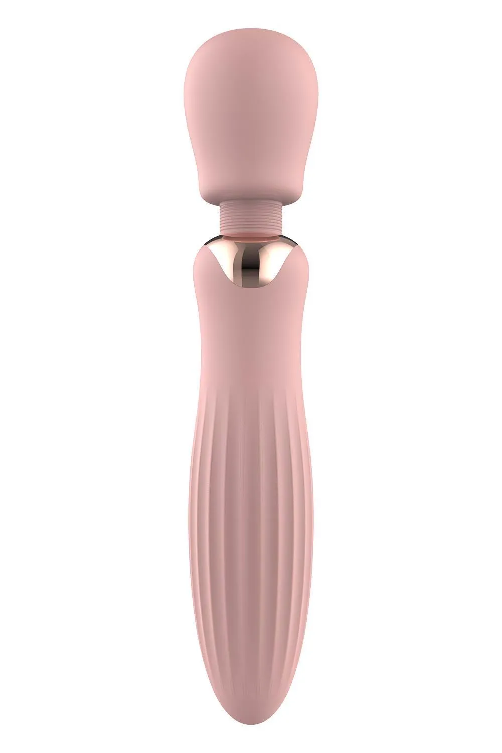 Вибратор Glam Large Wand, 24 см (светло-розовый)