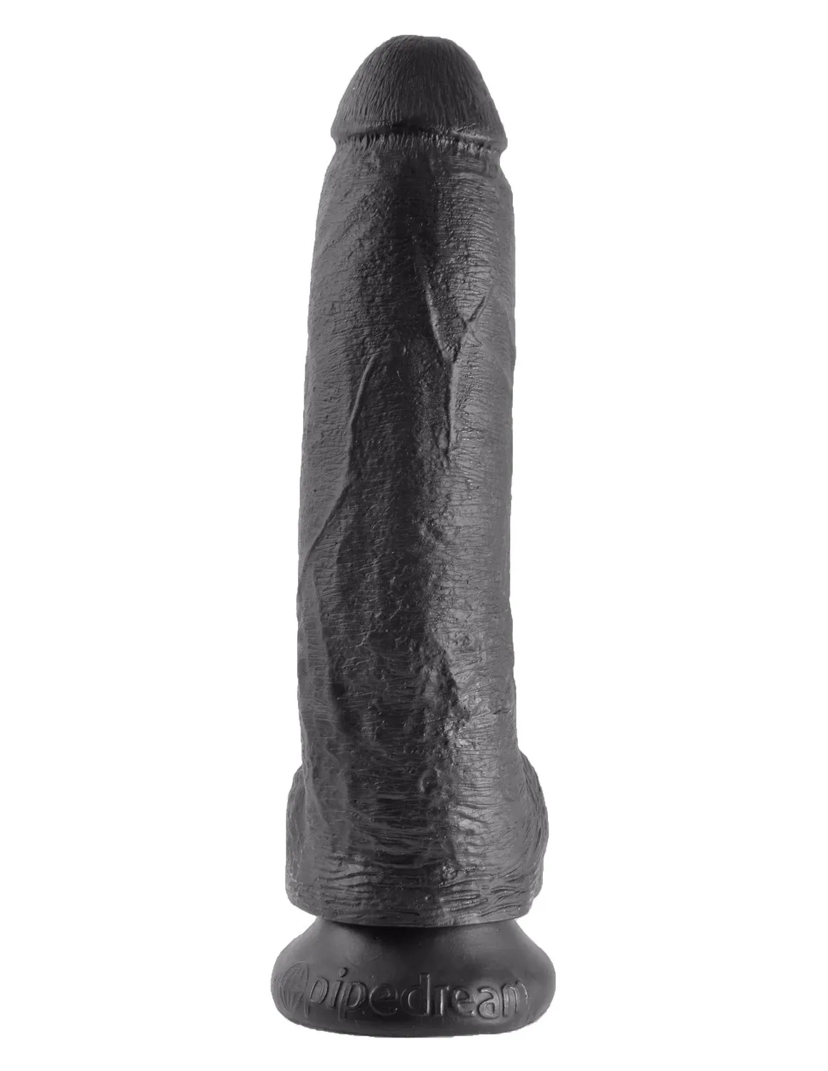 Фаллоимитатор King Cock 9" With Balls, 26 см (черный)