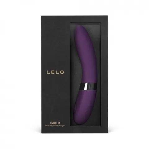 Вибратор Lelo Elise 2, 22 см (фиолетовый)