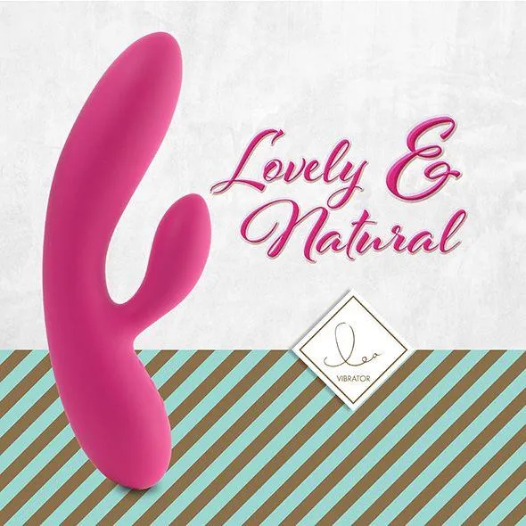 FeelzToys Lea - Wibrator królik, Różowy, 20, 2 cm