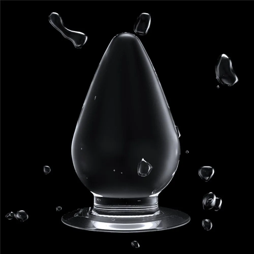 Анальная пробка Lovetoy Flawless Clear, 11,5 см (прозрачный)