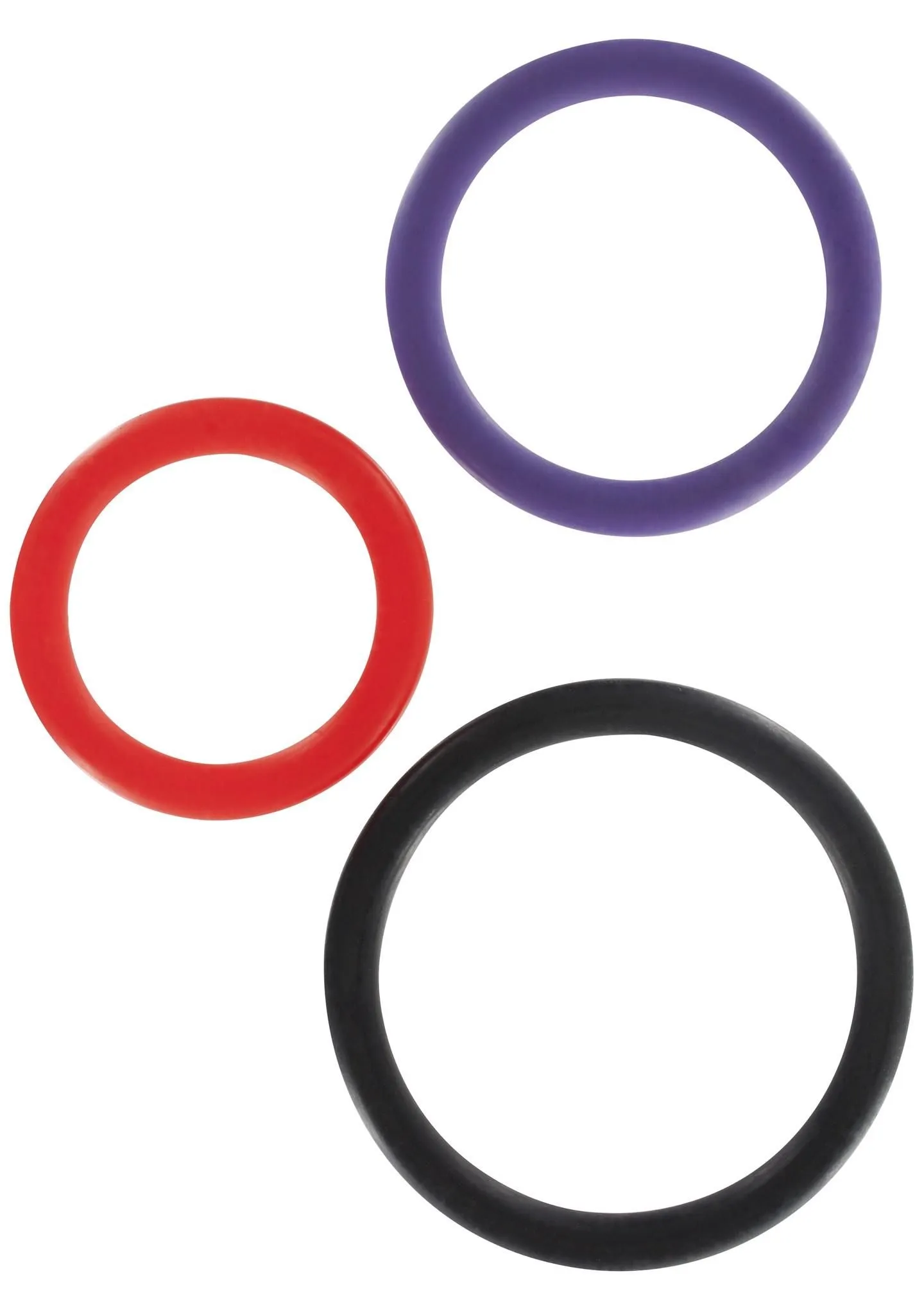 Ерекційне кільце ToyJoy Triple G-Ring Set, 3 шт (мульти)