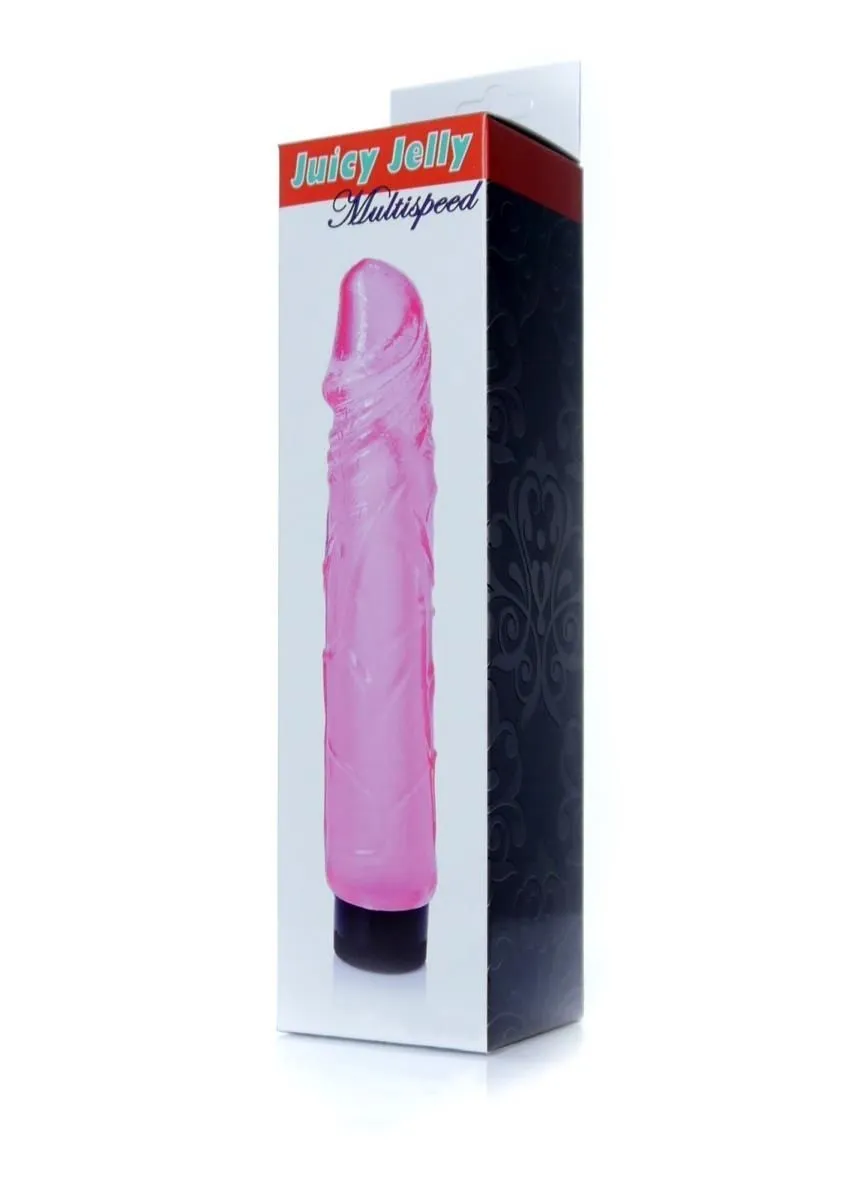 Вібратор B - Series EasyLove Juicy Jelly, 22 см (рожевий)