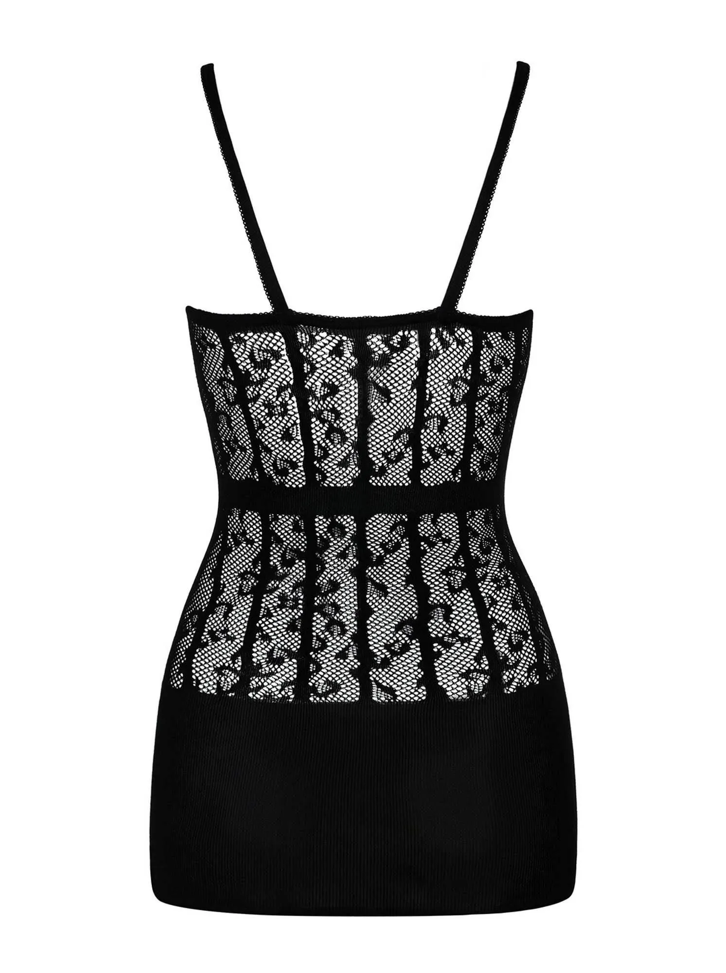 Еротичне плаття Obsessive D605, S/M/L (чорний)