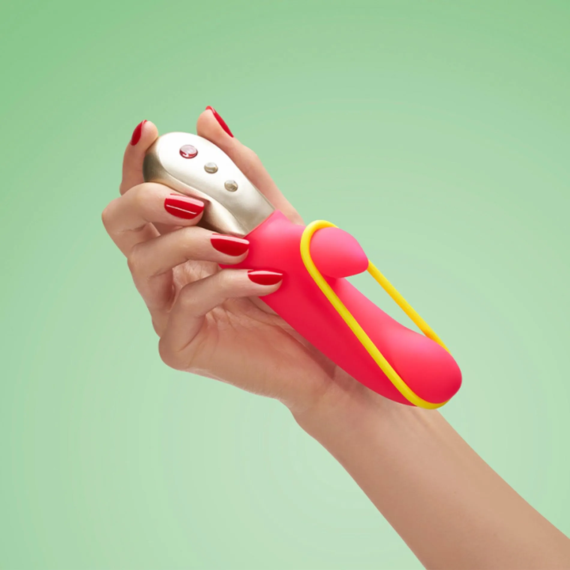 Вибратор-кролик Fun Factory Amorino Deluxe, 17.7 см (розовый)