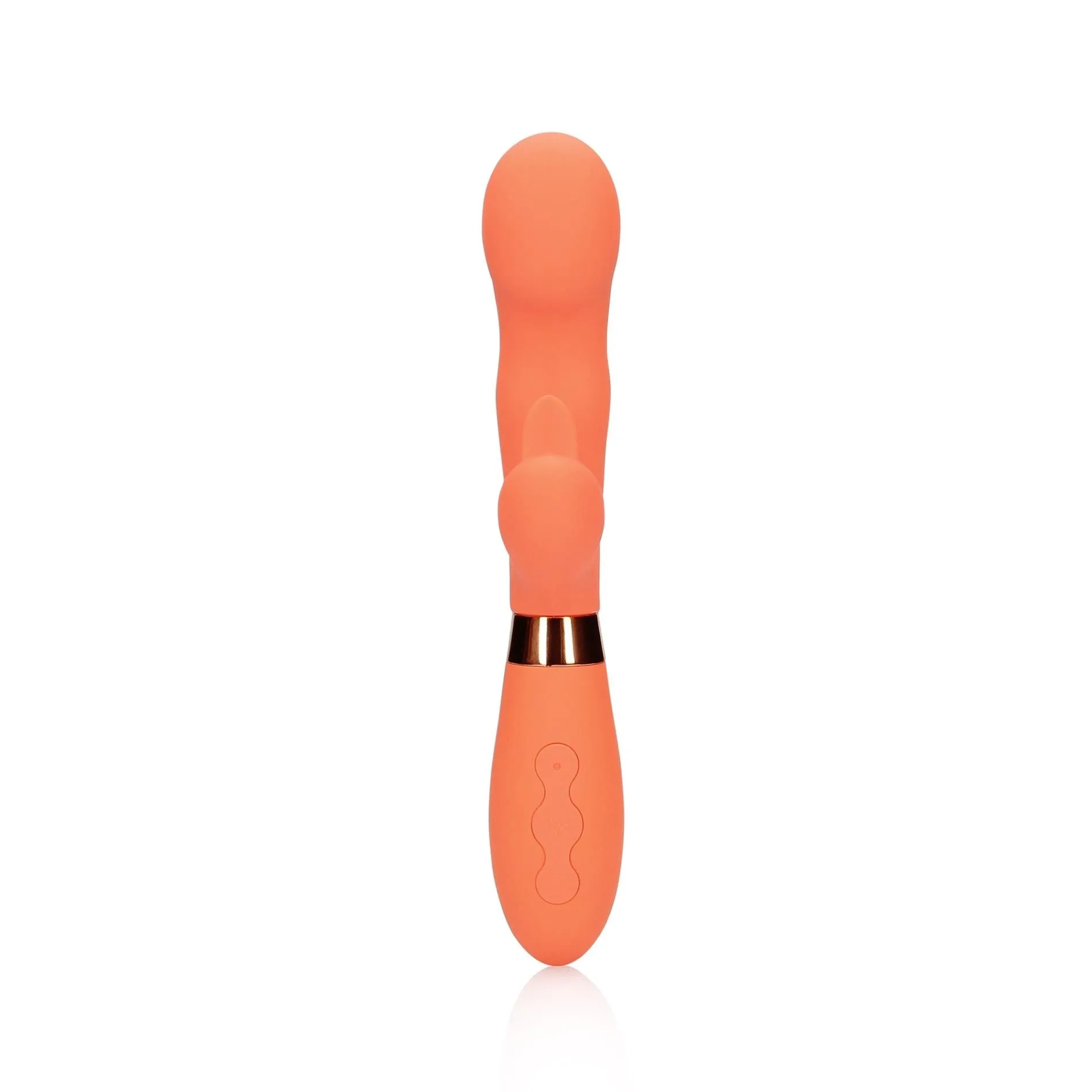 Loveline Glazed Carrots - Wibrator królik, Pomarańczowy, 21.4 cm