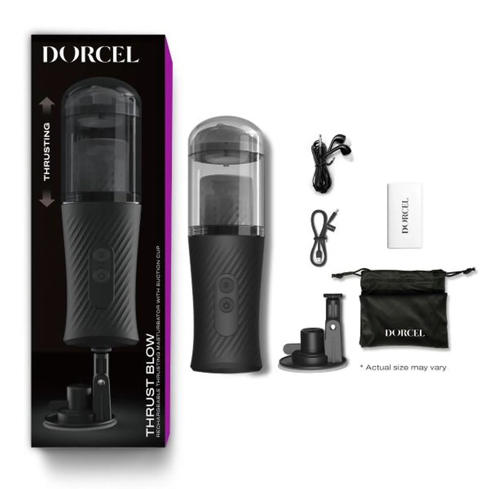 Автоматический мастурбатор Dorcel Thrust Blow (черный)