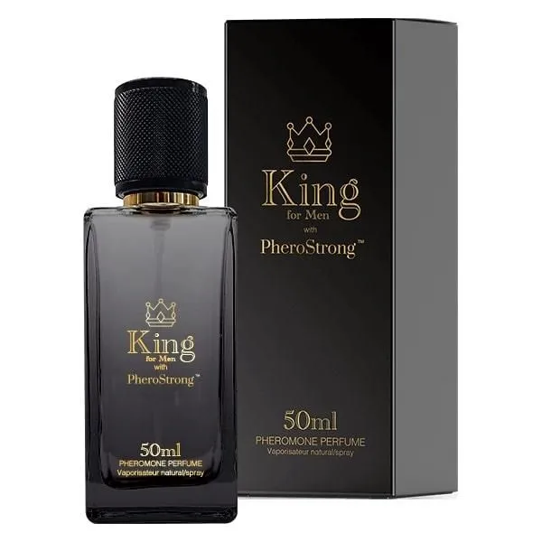 Чоловічі парфуми з феромонами PheroStrong King, 50 мл