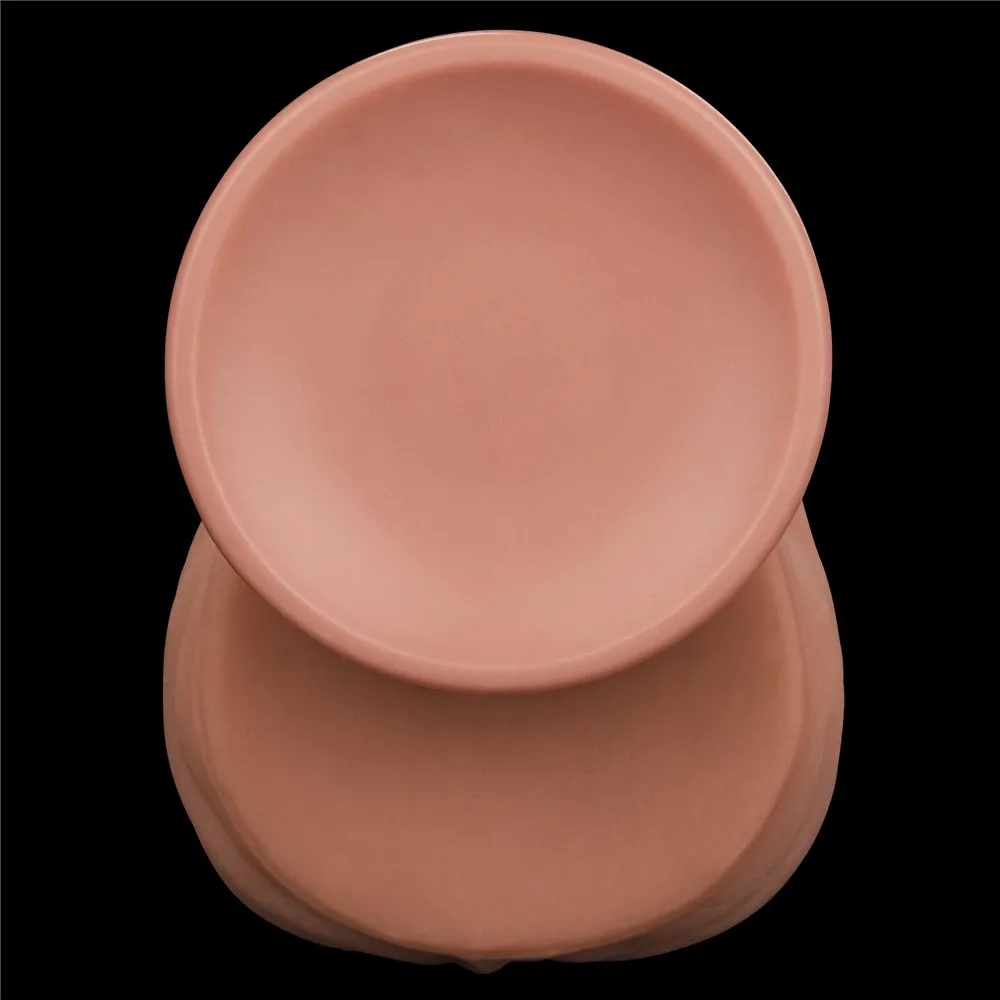Фаллоимитатор LoveToy Sliding-Skin Dual Layer Dong King Sized, 36 см (телесный)