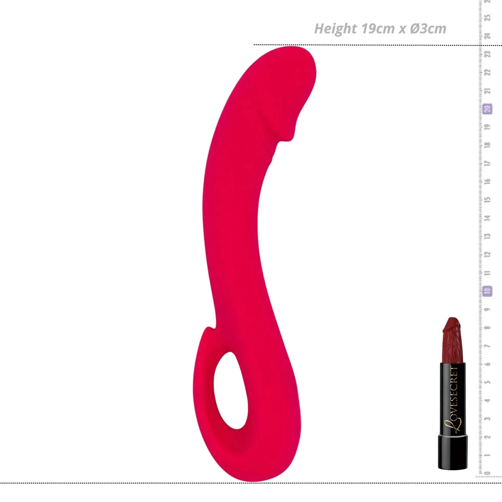 Power Escorts Kinky Pleasure Vibey - Wibrator, Różowy, 19.4 cm