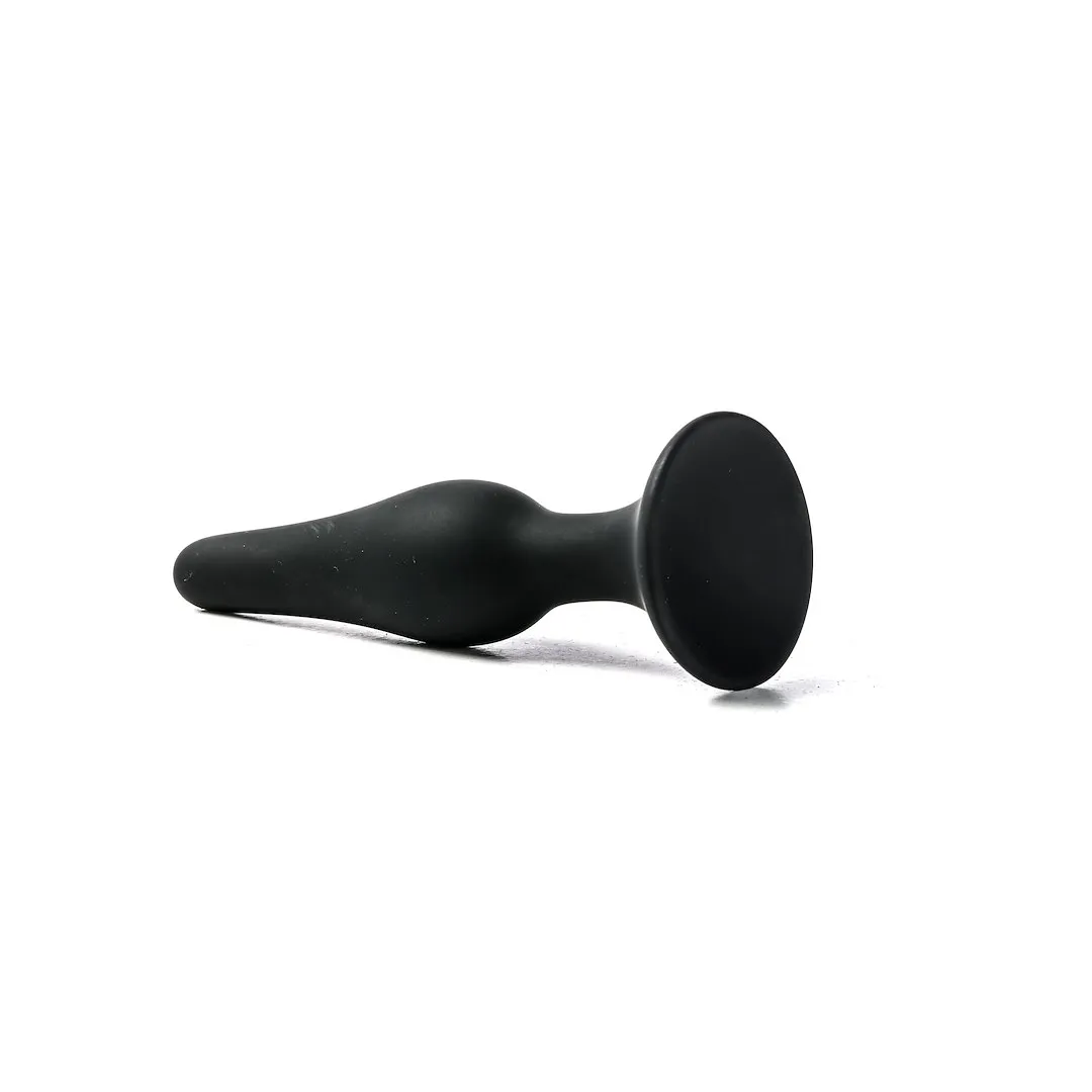 Анальная пробка Simply Pleasure S, 10 см (черный)