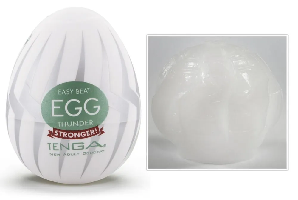 Набір мастурбаторів Tenga Egg Hard Boild Pack, 6 шт (білий)