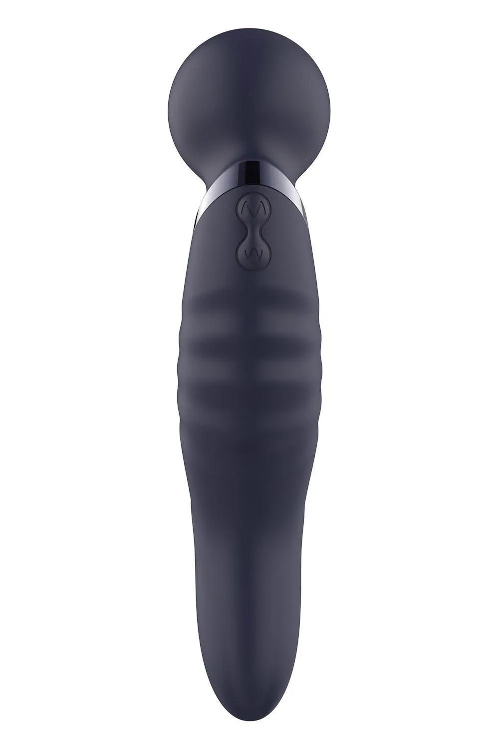 Dream Toys Glam Dual Wand Vibe - Wibromasażer, Niebieski, 21.5 cm