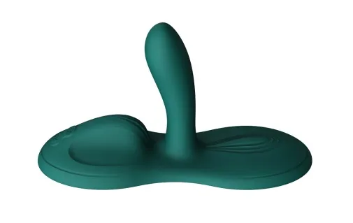 Вібратор Zalo Flora Smart Vibrating Pad, 26,2 см (зелений)