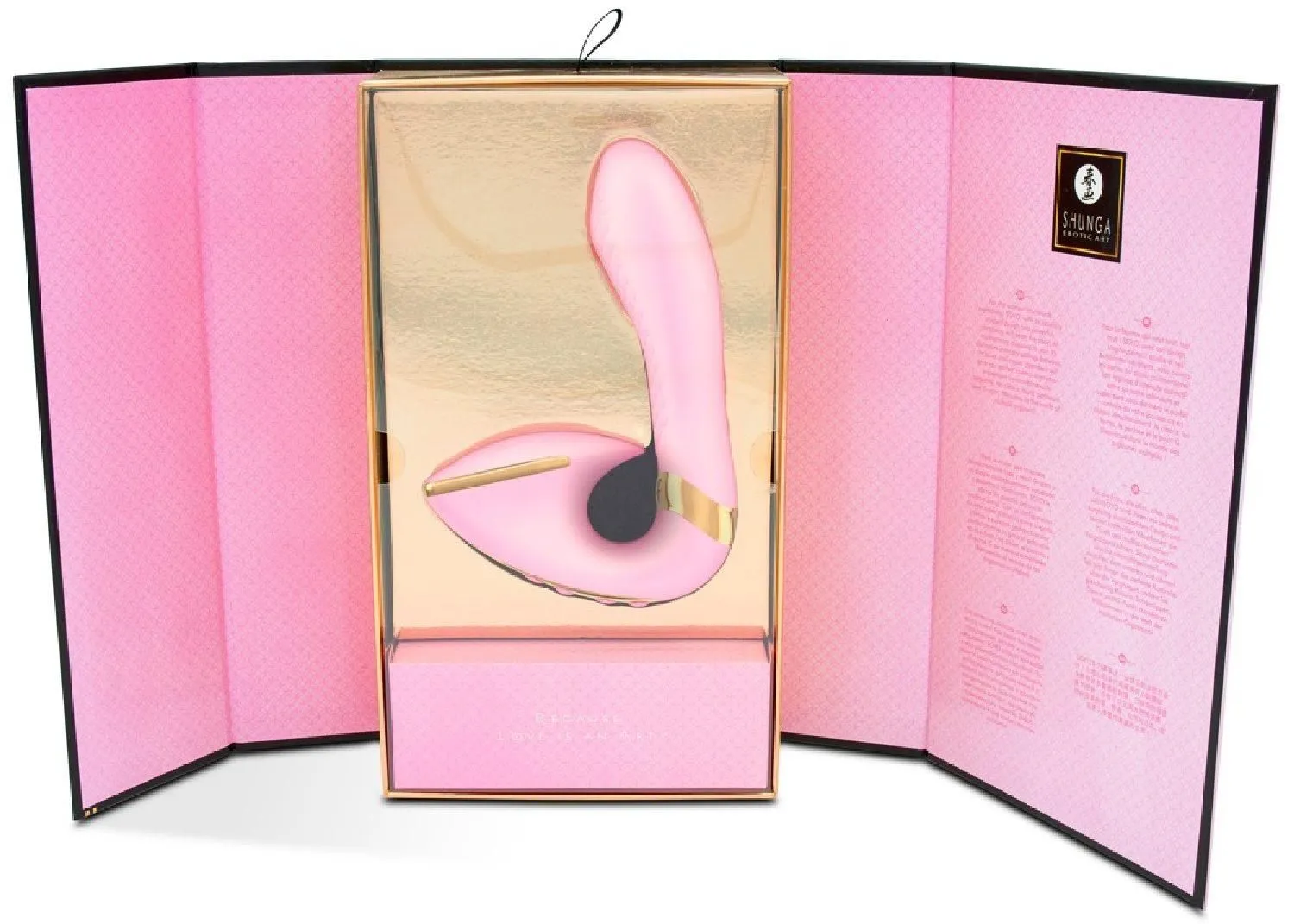 Вібратор Shunga Soyo Intimate, 17 см (світло-рожевий)