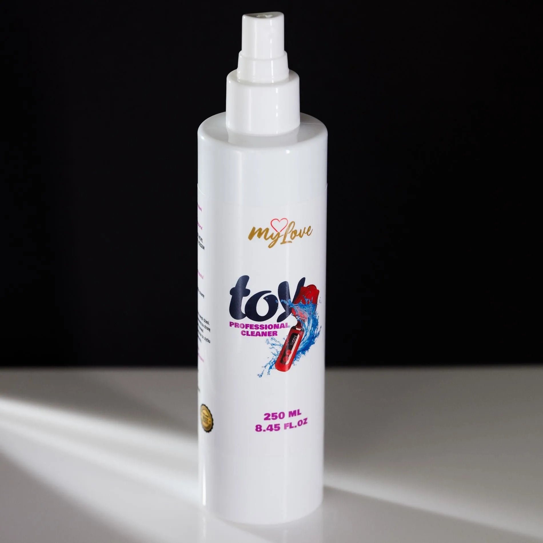 MyLove Toy Cleaner Professional - Środek do czyszczenia zabawek erotycznych, Bezzapachowy, 250 ml