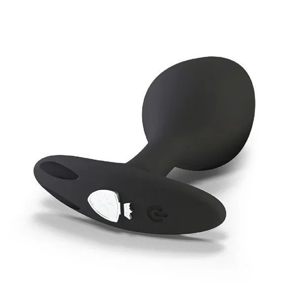 Анальна пробка Mystim Buttplug Rocking Force Vibe, 9,5 см (чорний)