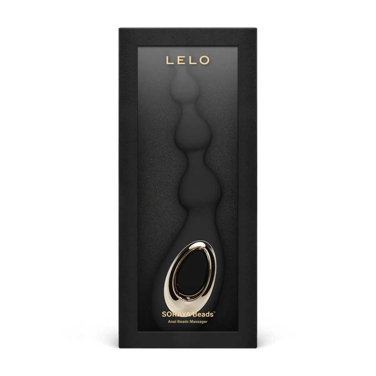 Вібратор Lelo Soraya Beads, 23,4 см (чорний)