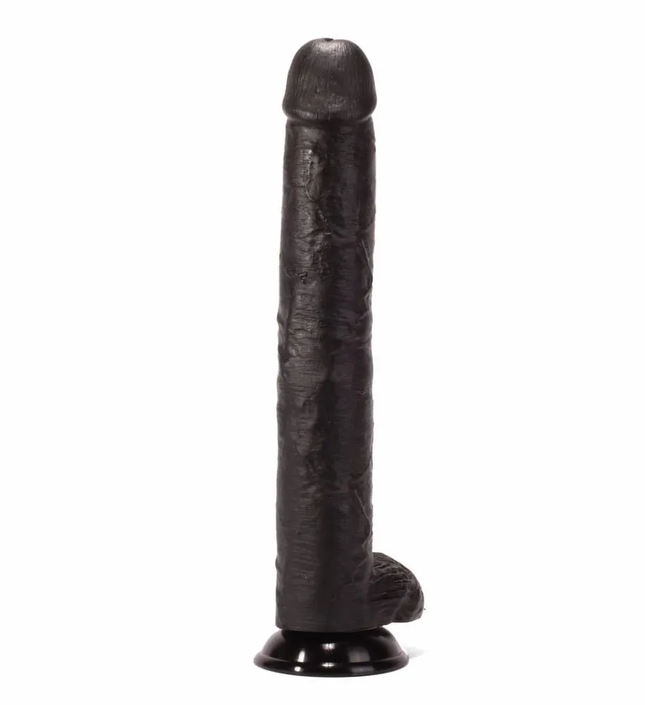 X-Men X-Men - Dildo, Czarny, 38 cm