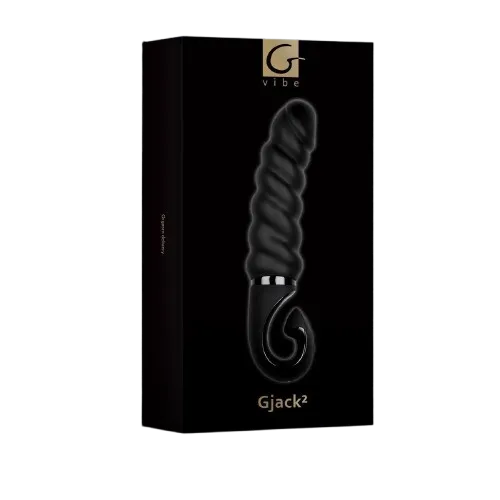 Вібратор Gvibe Gjack 2, 22 см (чорний)